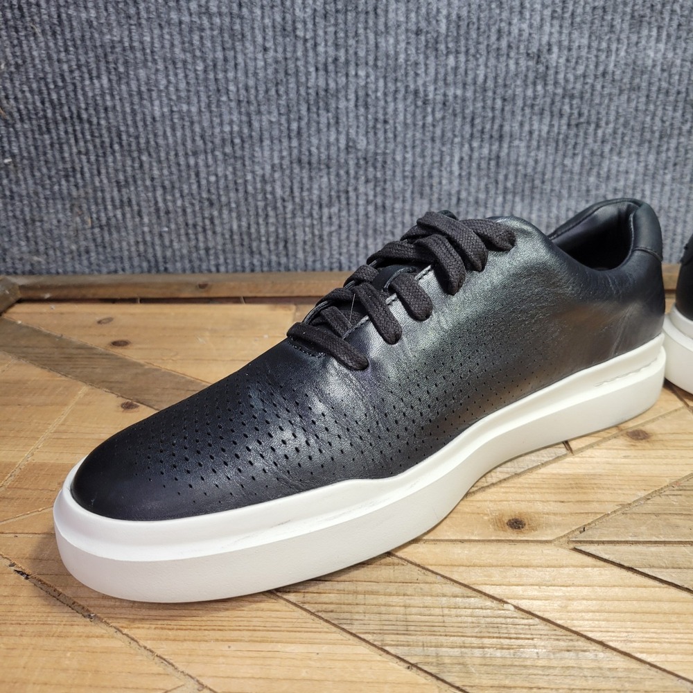 Cole Haan Grand Pro Rally Men's 12 Laser Cut Black C31219 Sneakers Shoes - Picture 5 of 14